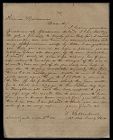Letter from R. M. Blackwell to Thomas Sparrow